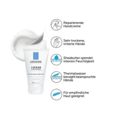 La Roche-Posay Lipikar Xerand Handcreme, 50 ml