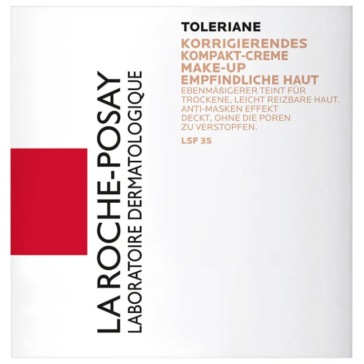 La Roche-Posay Toleriane Teint Kompakt-Creme-Make-Up 15 Doré, 9 g