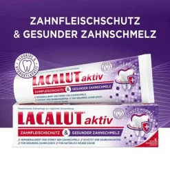 Lacalut aktiv Zahnfleischschutz & ges.Zahnschmelz, 75 ml