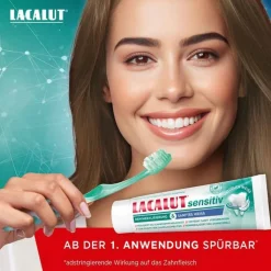 Lacalut sensitiv Remineralisierung & sanftes Weiß, 75 ml