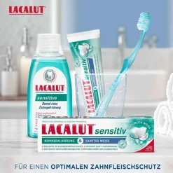 Lacalut sensitiv Remineralisierung & sanftes Weiß, 75 ml