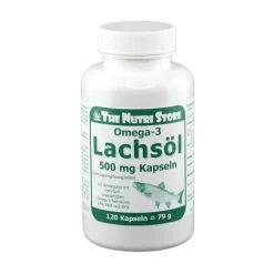 Lachsöl Kapseln 500 mg, 120 St