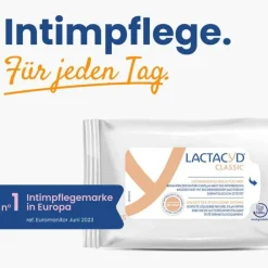 Lactacyd Classic Intimreinigungstücher, 15 St