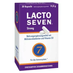 Lacto Seven Strong laktosefrei glutenfrei zuckerfrei Kps, 30 St