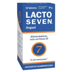 Lactoseven Lacto Seven Tabletten, 50 St> Bakterienkulturen