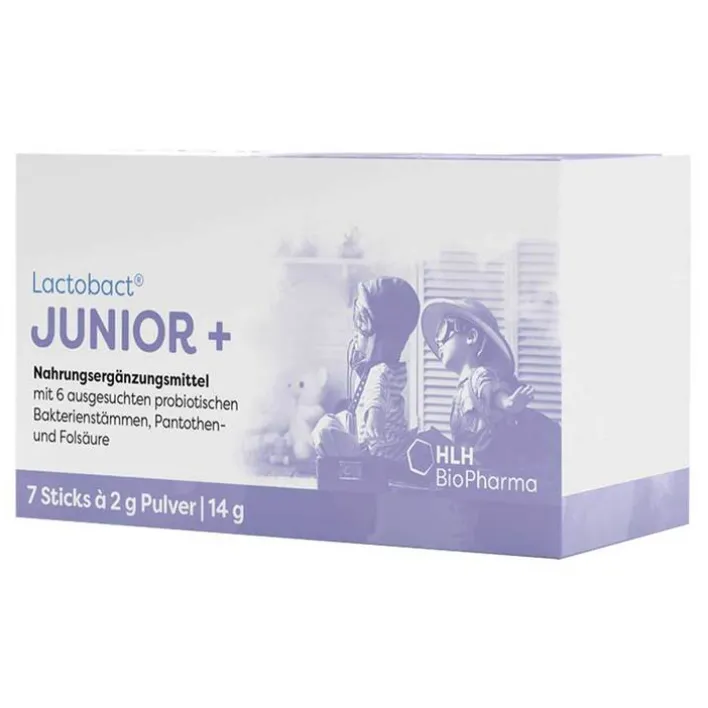 Lactobact Junior+ 7 Tage Beutel, 7X2 g>Kinder Immunsystem