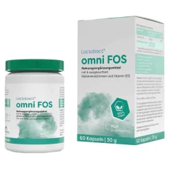 Lactobact omni Fos magensaftresistente Kapseln, 60 St> Bakterienkulturen