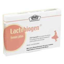 Lactobiogen femin plus Kapseln, 28 St> Bakterienkulturen