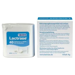 Lactrase 18.000 FCC Tabletten im Spender, 40 St