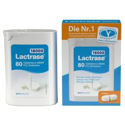 Lactrase 18.000 FCC Tabletten im Spender Doppelpackung, 80 St