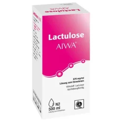 Lactulose AIWA 670 mg/ml Lösung zum Einnehmen, 500 ml