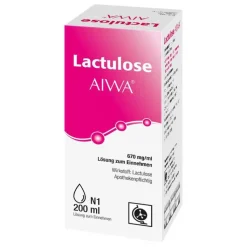 Lactulose AIWA 670 mg/ml Lösung zum Einnehmen, 200 ml