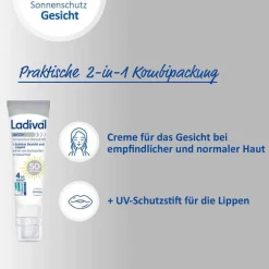 Ladival Aktiv Sonnenschutz Creme & Stift LSF 50 + , 30 ml><noscript><img width=