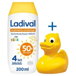 Ladival empfindliche Kinderhaut Milch LSF 50 + , 200 ml>Kinder Lsf 50+|Kinder & Baby