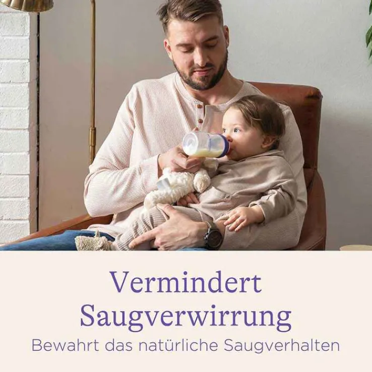 Lansinoh Naturalwave Sauger M, 2 St