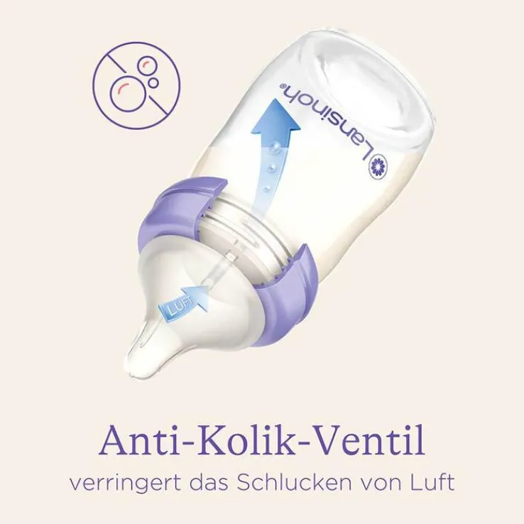 Lansinoh Naturalwave Sauger M, 2 St