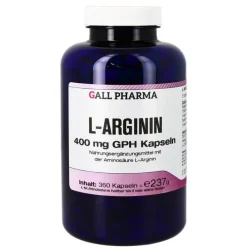 L-Arginin 400 mg Kapseln, 360 St> Aminosäuren|Aminosäuren
