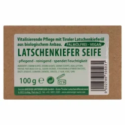 Unterweger Latschenkiefer Seife Tiroler Waldmännlein, 100 g> Handseife
