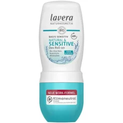 Lavera Deodorant Roll-on basis sens.natural & sens., 50 ml> Deodorants