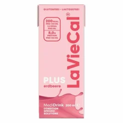 Laviecal Plus Drink Erdbeere, 200 ml