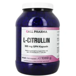 Hecht Pharma L-Citrullin 500 mg GPH Kapseln, 1750 St> Aminosäuren