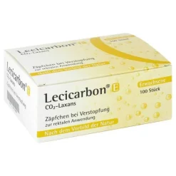 Lecicarbon® E CO2-Laxans Erwachsenensuppositorien, 100 St
