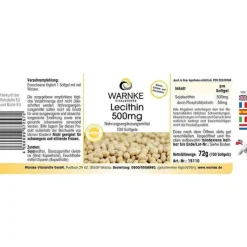 Lecithin 500 mg Kapseln, 100 St