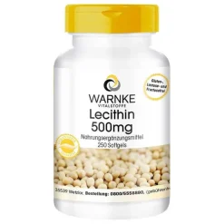 Warnke Lecithin 500 mg Kapseln, 250 St> Lecithin|Lecithin