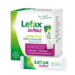 Lefax intens Lemon Fresh Mikro Granulat 250 mg Simeticon, 50 St
