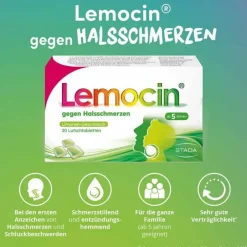Lemocin ® gegen Halsschmerzen , 50 St><noscript><img width=