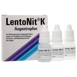 Lento Nit K Augentropfen, 3X10 ml> Augentropfen Trockene Augen