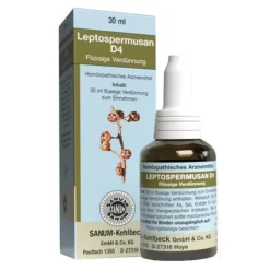 Leptospermusan D 4 Tropfen zum Einnehmen, 30 ml