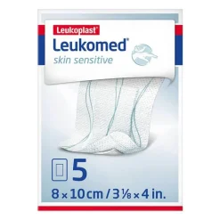 Leukomed® skin sensitive 8x10 cm, 5 St