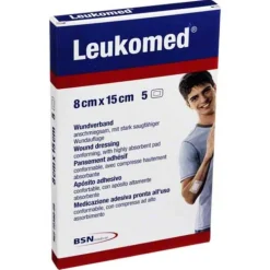 Leukomed ® steriler Wundverband 15 cm x 8 cm, 5 St> Sterilpflaster