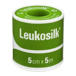 Leukosilk ® 5 cm x 5 m, 1 St> Rollenpflaster