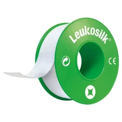 Leukosilk ® Blisterkarte 2,50 cm x 5 m, 1 St> Rollenpflaster