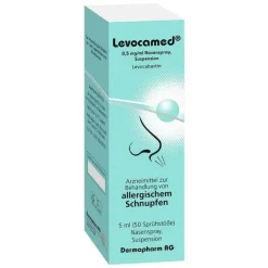 Levocamed 0,5 mg / ml Nasenspray Suspension, 5 ml> Nasenspray Allergie