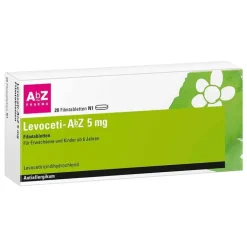 Levoceti-AbZ 5 mg Filmtabletten, 20 St