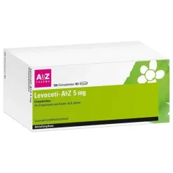 AbZ Levoceti- 5 mg Filmtabletten, 100 St> Levocetirizin|Allergie Tabletten