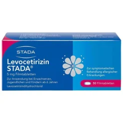Levocetirizin STADA 5 mg Filmtabletten, 50 St