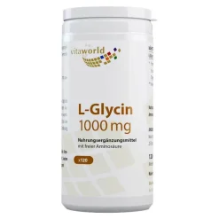 Vitaworld L-Glycin 1000 mg Kapseln, 120 St> Aminosäuren