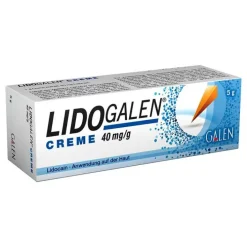 Lidogalen ® 40 mg/g Creme, 5 g> Lidocain