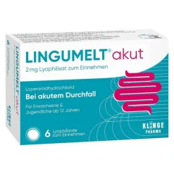 Lingumelt akut Schmelztabletten, 6 St> Mittel Gegen Durchfall & Erbrechen|Durchfallmittel