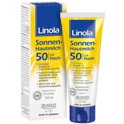 Linola Sonnen-Hautmilch LSF 50, 100 ml