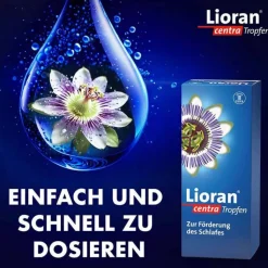 Lioran centra Tropfen zur Förderung des Schlafes, 50 ml