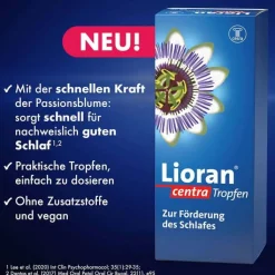 Lioran centra Tropfen zur Förderung des Schlafes, 50 ml