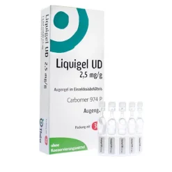 Liquigel UD 2,5mg / g Augengel i.Einzeldosisbeh., 30X0.5 g> Augengel