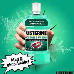 Listerine Clean & Fresh Mundspülung, 500 ml