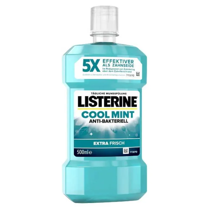 Listerine Cool Mint Mundspülung, 500 ml> Mundspülung