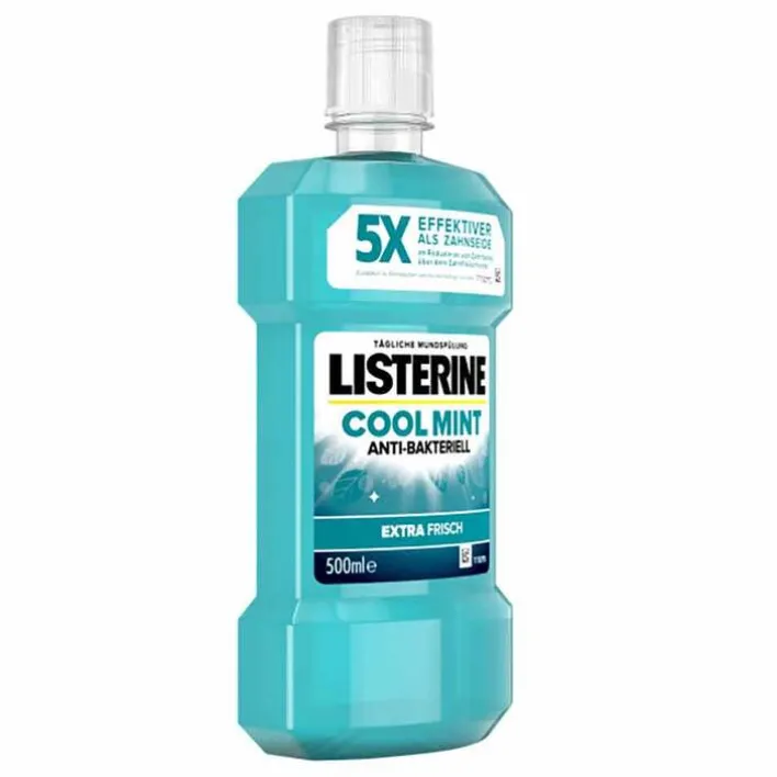 Listerine Cool Mint Mundspülung, 500 ml> Mundspülung
